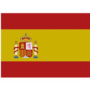 Printwear Flages 90 X 150 Cm Spanien Farve