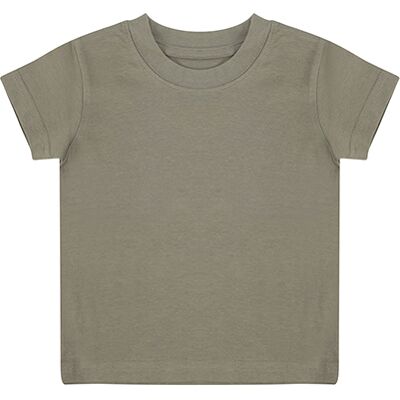 Larkwood Lw020, T-Shirts Baby-Kids Crew Neck T-Shirt - Khaki - 6-12 Måneder Larkwood Lw020, T-Shirts Baby-Kids Crew Neck T-Shirt - Khaki - 6-12 Måneder