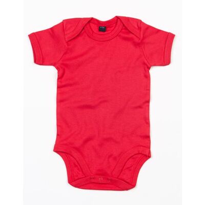 Babybugz Bz10, Bodystocking Baby Bodysuit - Rød - 12-18 Måneder Babybugz Bz10, Bodystocking Baby Bodysuit - Rød - 12-18 Måneder