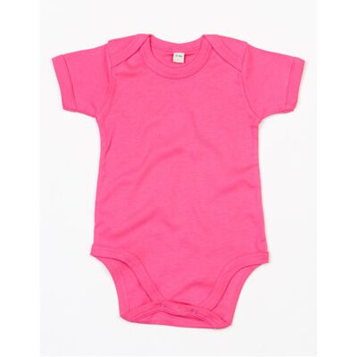 Babybugz Bz10, Bodystocking Baby Bodysuit - Fuchsia - 12-18 Måneder Babybugz Bz10, Bodystocking Baby Bodysuit - Fuchsia - 12-18 Måneder