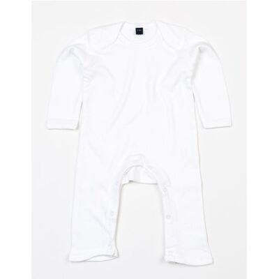 Babybugz Bz13, Sparkedragter & Nattøj Baby Rompasuit - Hvid - 12-18 Måneder Babybugz Bz13, Sparkedragter & Nattøj Baby Rompasuit - Hvid - 12-18 Måneder