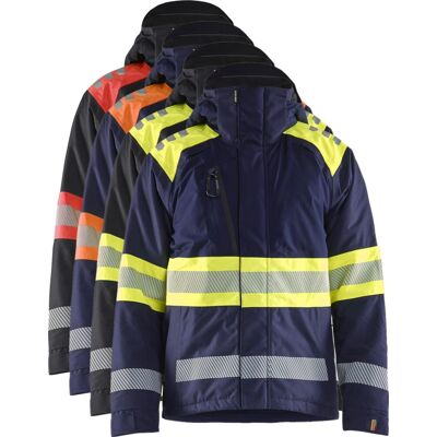 Blåklåder Blåkläder 4480 High Vis Vinterjakke / High Vis Vinterjakke - S - Sort/high Vis Rød Blåklåder Blåkläder 4480 High Vis Vinterjakke / High Vis Vinterjakke - S - Sort/high Vis Rød