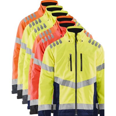 Blåklåder Blåkläder 4780 High Vis Vinterjakke / High Vis Vinterjakke - S - High Vis Rød/sort Blåklåder Blåkläder 4780 High Vis Vinterjakke / High Vis Vinterjakke - S - High Vis Rød/sort