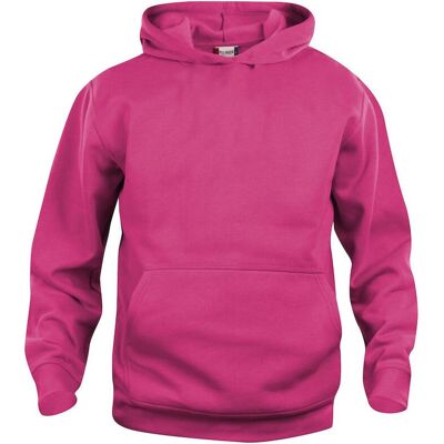Clique 21021 Basic Hoodie Junior / Børne Hættetrøje - Bright Cerise - 90/100 Clique 21021 Basic Hoodie Junior / Børne Hættetrøje - Bright Cerise - 90/100