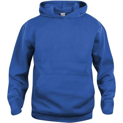 Clique 21021 Basic Hoodie Junior / Børne Hættetrøje - Kongeblå - 90/100 Clique 21021 Basic Hoodie Junior / Børne Hættetrøje - Kongeblå - 90/100