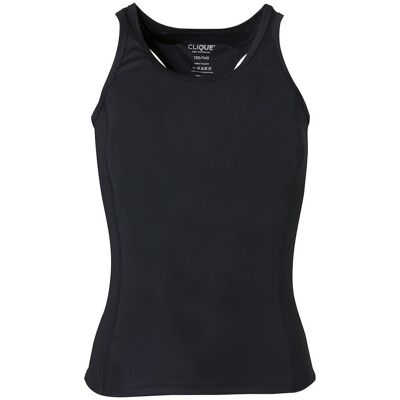 Clique Active Pige Tanktop 32103 - Sort - 90/100 Clique Active Pige Tanktop 32103 - Sort - 90/100
