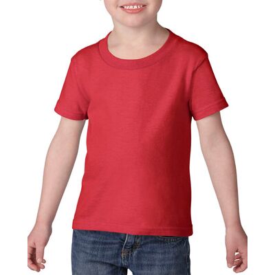 Gildan G5100p, T-Shirts Heavy Cotton™ Toddler T-Shirt - Rød - 98 (3t) Gildan G5100p, T-Shirts Heavy Cotton™ Toddler T-Shirt - Rød - 98 (3t)