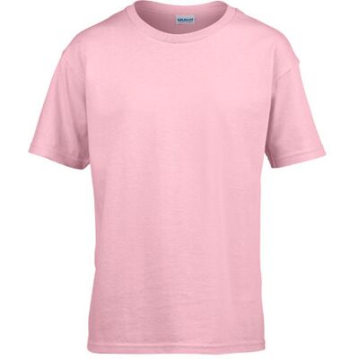 Gildan G64000k, T-Shirts Softstyle® Youth T-Shirt - Lyserød - Xl (164/174) Gildan G64000k, T-Shirts Softstyle® Youth T-Shirt - Lyserød - Xl (164/174)