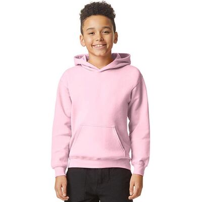 Gildan Gsf500k Børne Hættetrøje - Light Pink - S (116/128) Gildan Gsf500k Børne Hættetrøje - Light Pink - S (116/128)