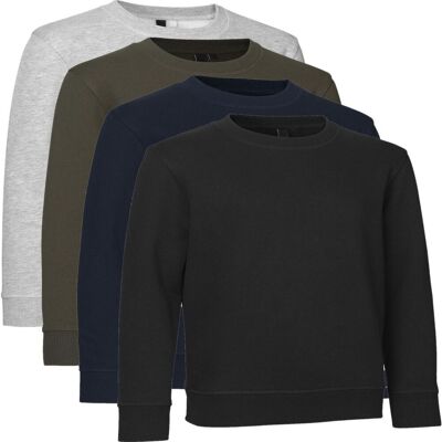 ID Identity Id 40634 Core Sweatshirt Børn-Sort-8/10 ID Identity Id 40634 Core Sweatshirt Børn-Sort-8/10