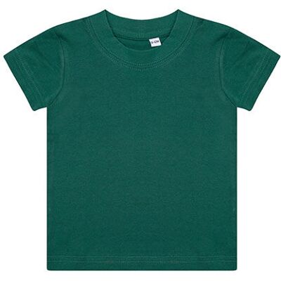 Larkwood Lw020, T-Shirts Baby-Kids Crew Neck T-Shirt - Flaske Grøn - 12-18 Måneder Larkwood Lw020, T-Shirts Baby-Kids Crew Neck T-Shirt - Flaske Grøn - 12-18 Måneder