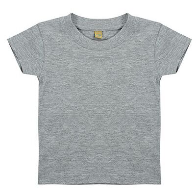 Larkwood Lw020, T-Shirts Baby-Kids Crew Neck T-Shirt - Heather Gray - 12-18 Måneder Larkwood Lw020, T-Shirts Baby-Kids Crew Neck T-Shirt - Heather Gray - 12-18 Måneder