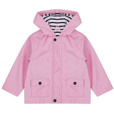 Larkwood Lw035, Jakker Rain Jacket - Candyfloss Lyserød - 12-18 Måneder Larkwood Lw035, Jakker Rain Jacket - Candyfloss Lyserød - 12-18 Måneder