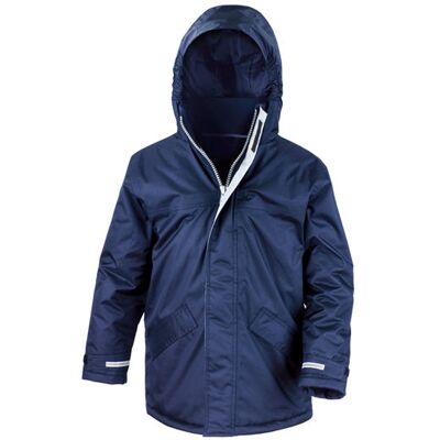 Result Core Rt207j, Jakker Junior Winter Parka - Navy - S (5-6) Result Core Rt207j, Jakker Junior Winter Parka - Navy - S (5-6)