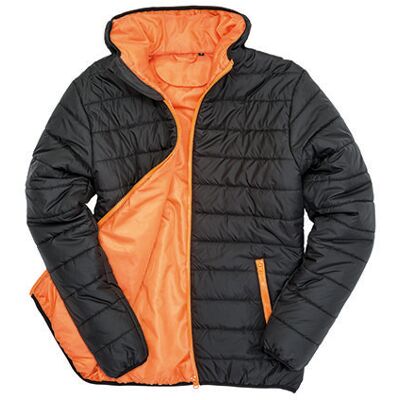 Result Core Rt233, Jakker Soft Padded Jacket - Sort/orange - S Result Core Rt233, Jakker Soft Padded Jacket - Sort/orange - S
