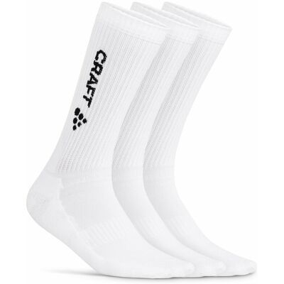 Craft 1913230 Progress Indoor 3-Pack Sock Unisex White 43/45 Craft 1913230 Progress Indoor 3-Pack Sock Unisex White 43/45