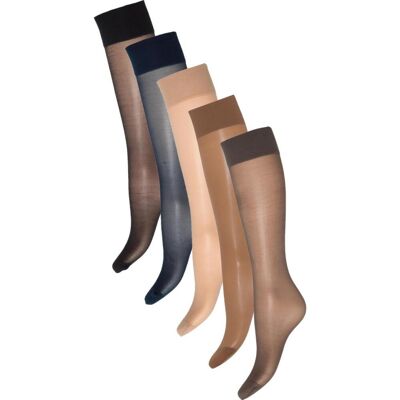 Decoy Kneehigh Silklook 2pk 20 2347 One Size Decoy Kneehigh Silklook 2pk 20 2347 One Size