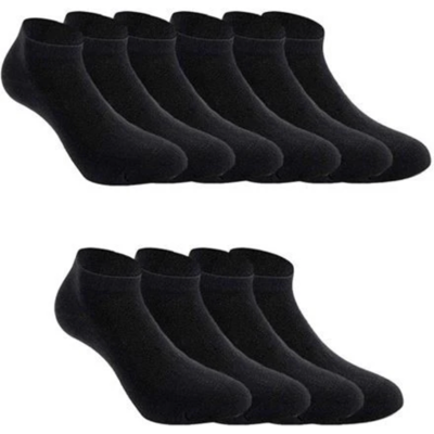 Lenz 4031 Ankelsokker ( 5-Pack ) Slidstærke Shaftless Strømper / Sneaker Street Basket Offer-Sort-35/38 Lenz 4031 Ankelsokker ( 5-Pack ) Slidstærke Shaftless Strømper / Sneaker Street Basket Offer-Sort-35/38