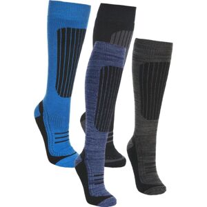 Trespass Langdon Ii - Male Ski Sock (2 Pair Pack) Navy/ Carbon Melange 7/11 Trespass Langdon Ii - Male Ski Sock (2 Pair Pack) Navy/ Carbon Melange 7/11