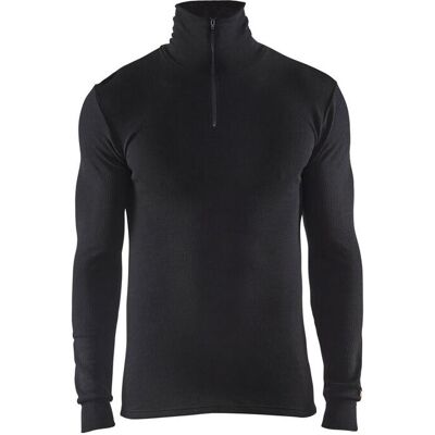 Blåkläder 4891 Undertrøje Warm Med Lynlås / Undertrøje Warm Med Lynlås - Sort - L Blåkläder 4891 Undertrøje Warm Med Lynlås / Undertrøje Warm Med Lynlås - Sort - L
