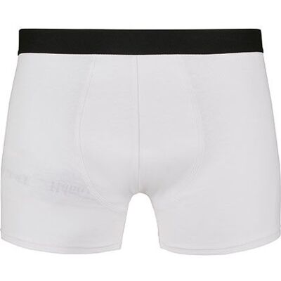 Build Your Brand By132, Herre Boxershorts 2-Pack - Hvid - 3xl Build Your Brand By132, Herre Boxershorts 2-Pack - Hvid - 3xl