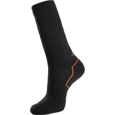 Snickers 9225 Uldfrotté Strømper, 2-Pak Sort 37-40 Snickers 9225 Uldfrotté Strømper, 2-Pak Sort 37-40