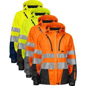 Projob 646423 6423 Jakke Dame En Iso 20471-Klasse 3/2 / Arbejdsjakke Grey/orange 2xl