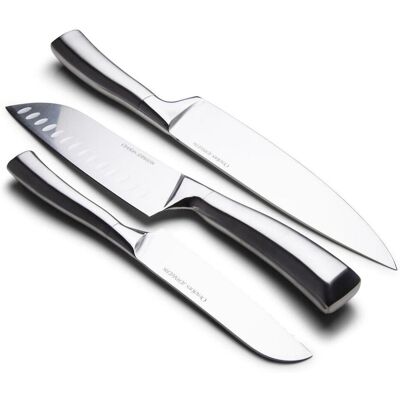 Orrefors Jernverk - 3-pack køkkenknive udvalgt af Glasprinsen Orrefors Jernverk - 3-pack køkkenknive udvalgt af Glasprinsen