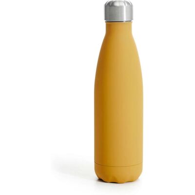 Sagaform - To Go Stålflaska 0.5L - Gul - Rustfrit stål - Thermal bottle Sagaform - To Go Stålflaska 0.5L - Gul - Rustfrit stål - Thermal bottle
