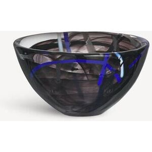 Kosta Boda Contrast Bowl Small Black One Size