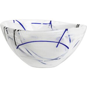 Kosta Boda Contrast Bowl Small White One Size