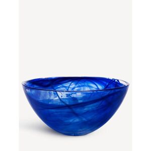Kosta Boda Contrast Bowl Blue/blue 350mm One Size