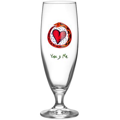Kosta Boda Friendship Beer "You And Me" One Size Kosta Boda Friendship Beer "You And Me" One Size