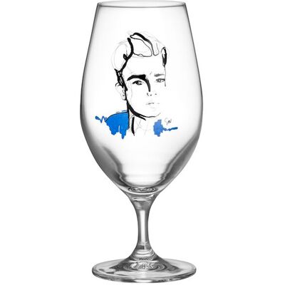 Kosta Boda All About You Celebrate Him Øl Kornblomst Blå - Ølglas Kosta Boda All About You Celebrate Him Øl Kornblomst Blå - Ølglas