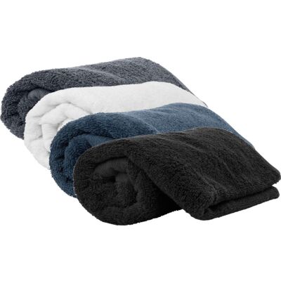ID 0010 Sort Håndklæde - Luksus Terry 50x100cm ID 0010 Sort Håndklæde - Luksus Terry 50x100cm