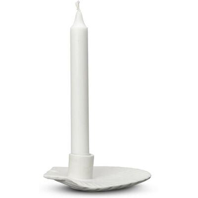Byon Skaller lysestage - Hvid - 15,5cm - Unisex Byon Skaller lysestage - Hvid - 15,5cm - Unisex