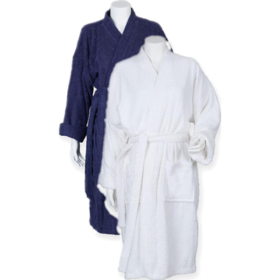 Towel City TC21 Kimono Badedragt Hvid - Badedragt Towel City TC21 Kimono Badedragt Hvid - Badedragt