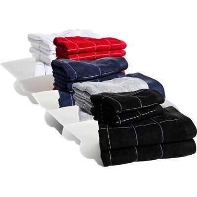 Lord Nelson Victory 410426 Terryset Smögen Rød One Size Lord Nelson Victory 410426 Terryset Smögen Rød One Size