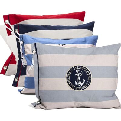 Lord Nelson Victory 410766 Pillow Cover Rand Grey One Size Lord Nelson Victory 410766 Pillow Cover Rand Grey One Size