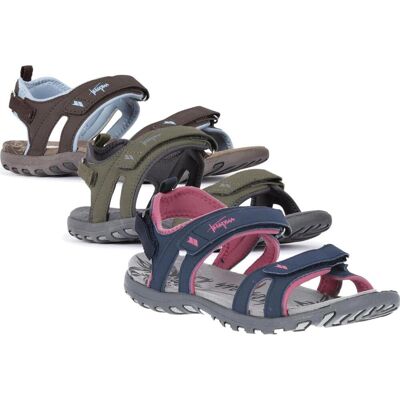 Trespass Serac - Female Walking Sandal Coffee 37 Trespass Serac - Female Walking Sandal Coffee 37
