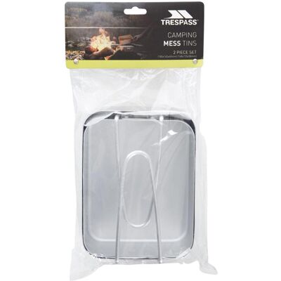 Trespass Messy - 2 Set Mess Tin Not Applicable One Size Trespass Messy - 2 Set Mess Tin Not Applicable One Size