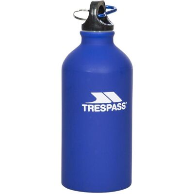 Trespass Swig - Sports Bottle With Carabineer 0.5l Matt Blue One Size Trespass Swig - Sports Bottle With Carabineer 0.5l Matt Blue One Size