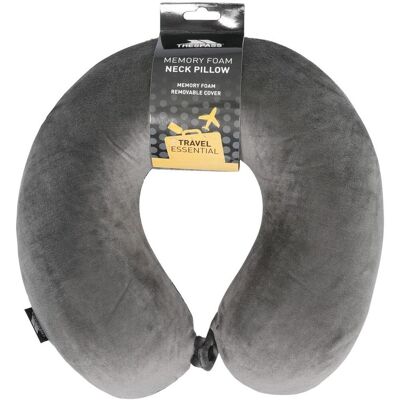 Trespass Memow - Memory Foam Pillow Grey One Size Trespass Memow - Memory Foam Pillow Grey One Size