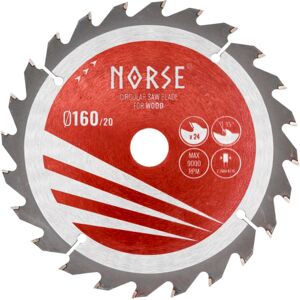 Norse Carpenter   Rundsavsklinge Til Træ-Rød-270mm X 30mm - Z24