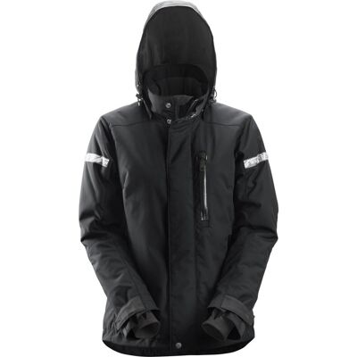Snickers 1127 Allroundwork, Vandtæt 37.5® Damevinterjakke Sort L Snickers 1127 Allroundwork, Vandtæt 37.5® Damevinterjakke Sort L
