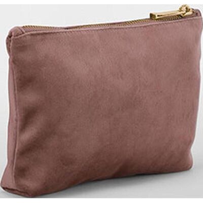 Bagbase Bg714 Velvet Accessory Bag Blue Topaz S (21 X 15 Cm) Bagbase Bg714 Velvet Accessory Bag Blue Topaz S (21 X 15 Cm)