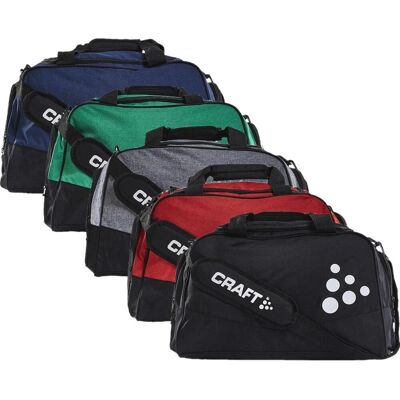 Craft 1905594 Squad Duffel Medium Unisex / Træningstaske / Sportstaske / Taske Navy Mél/black One Size Craft 1905594 Squad Duffel Medium Unisex / Træningstaske / Sportstaske / Taske Navy Mél/black One Size