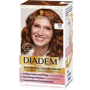 Diadem Hårpleje Coloration 721 Efterårsguld3in1 Verzorging Kleurcrème