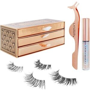 LASplash Øjenmakeup Øjenvipper Golden Gatsby Glamoureyes Lash Vault