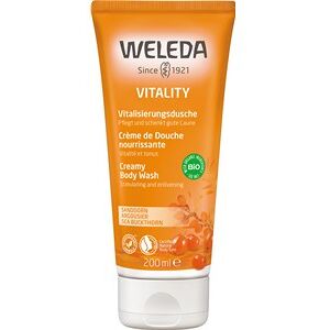 Weleda Kropspleje Pleje af brusebad VitalityVitaliserende bad Havtorn